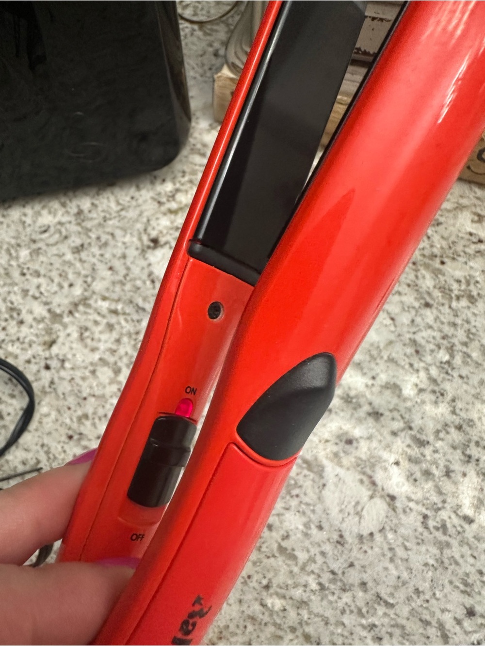 BaByliss IGI Ceramic Hair Straightener Flat Iron TRAVEL Tested Works Fast Heat